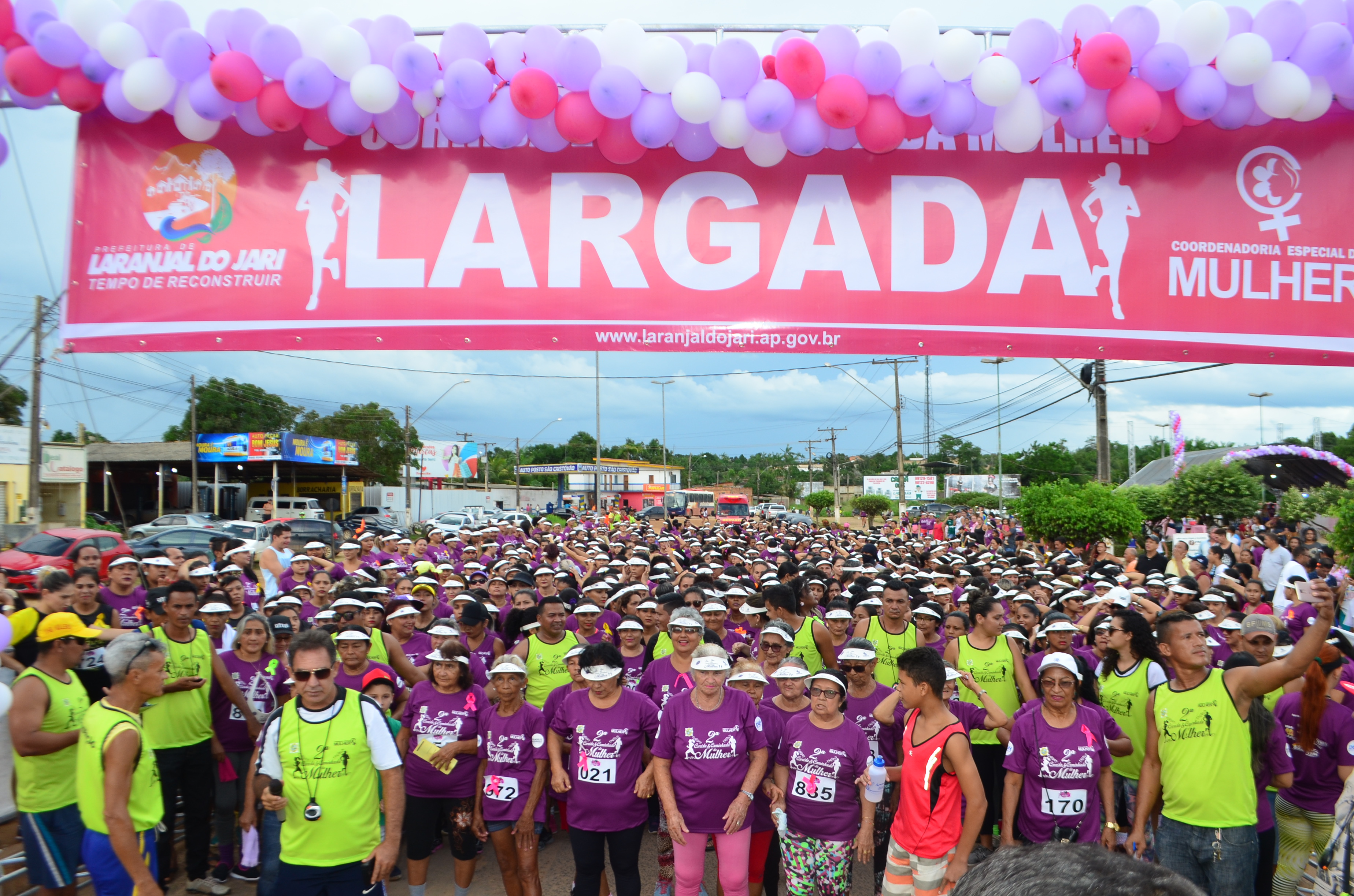 Prefeitura de Laranjal do Jari realiza a 2ª Corrida e Caminhada da mulher